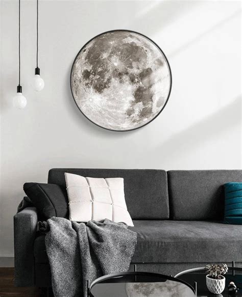 lunar wall hanging|light up moon wall hanging.